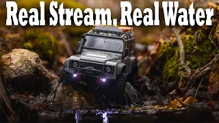 TRX4M - Upstream Driving, Testing How Waterproof