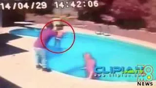 Caught camera: father jail after throwing toddler pool arizona