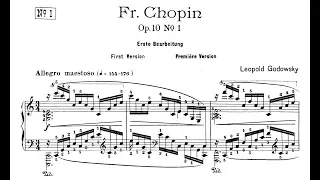 Godowsky: Studies on Chopin's Etudes, Op.10 (Stanhope)