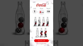 Coca Cola Sort It / Level 1 Hard #short