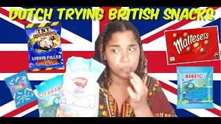 DUTCH 🇳🇱 TRYING BRITISH SNACKS 🇬🇧 | LISA ARAHEME