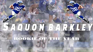 Saquon Barkley: ROOKIE OF THE YEAR  (Mini-Movie)