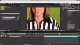 Уроки Adobe After Effects  Кеинг или прозрачное наложение Keying