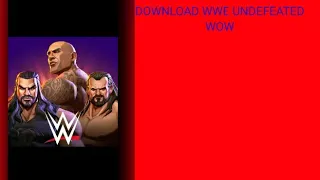 WWE UNDEFEATED PLAY STORE DOWNLOAD