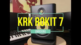 (UNBOXING) KRK Rokit 7 G4 Monitors