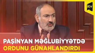 Paşinyan | 44 günlük müharibə zamanı hərbçilər çevriliş etmək istəyirdi