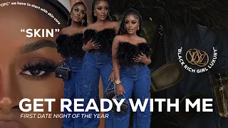 GET READY WITH ME | DATE NIGHT + MAKEUP + OUTFITS | ASHLEY DIOR GRWM