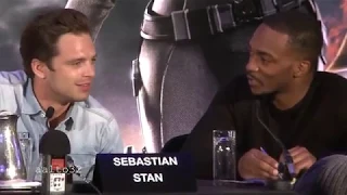 When Sebastian Stan didn't know Chococcino existed.. (Feat. Anthony Mackie)