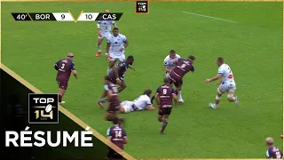 TOP 14 - Résumé Union Bordeaux-Bègles-Castres Olympique: 20-16 - J24 - Saison 2020/2021