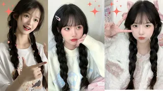 💖45+ TWO PONY HAIRSTYLES FOR KOREAN GIRLS🎀||(16 TO 20 ) SCHOOL TEENAGE HIARSTLES||2024 HAIRSTYLE