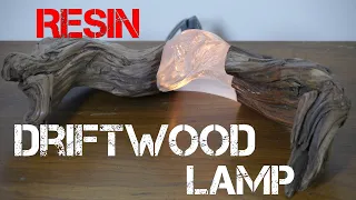 DIY Hybrid Resin & Driftwood Lamp