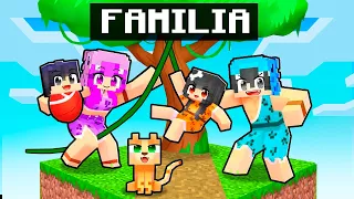 Adopté a Mi Propia Familia SALVAJE en Minecraft