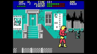 Bad Street Brawler - 1987 - DOS - Tandy 1000 / 7.16MHZ / PCem