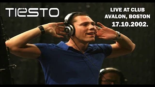 DJ Tiesto Live At Avalon Club, Boston, 17.10.2002.