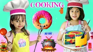 Kids PRETEND Play COOKING | NO FIRE | ToyStars