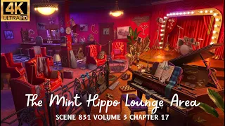 June's Journey Scene 831 Vol 3 Ch 17 The Mint Hippo Lounge Area *Full Mastered Scene* 4K