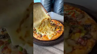 Cheesiest Pizza 🍕 #ytshorts #delhiicious #explore