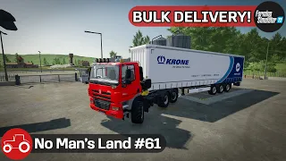 Buying A Semi & Trailers, Selling Pallets & Harvesting Canola - No Man's Land #61 FS22 Timelapse