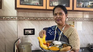 Gujarati Thali Recipe | Gujarat Diwas Special Thali