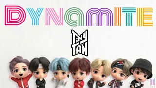 BTS (방탄소년단) - Dynamite TinyTAN virsion || TinyTAN voice Dynamite with Lyrics