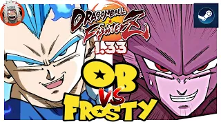 DBFZ Frosty vs OB (SuperBaby2, VegetaSSB, Jiren) vs (TGohan, Hit, Trunks)
