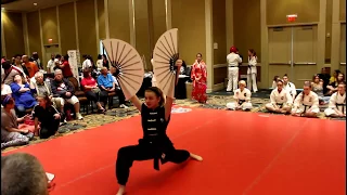 Double fan form Meg McCracken 2017 NAFMA Nationals