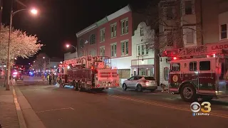 Firefighters Rescue Several People From Burning Building In Millville, New Jersey