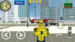 Spider Rope Hero City Battle - Frog Spider Ninja Gangster | Android GamePlay