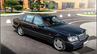 Mercedes W140! Легенда 90-входит