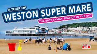 WESTON SUPER MARE | Seaside Tour from Grand Pier to Birnbeck Old Pier