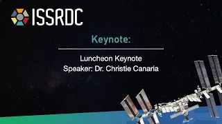 ISSRDC Day2 Luncheon Keynote - Dr. Christie Canaria