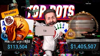 The Craziest PLO EVER!? HIGH STAKES POKER $1k/$2k Cash Game Top Pots Ep37 Cards-UP Highlights