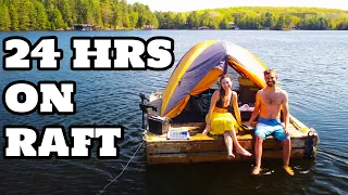 Floating Campsite | Our Unique Overnight Camping Experience on a Raft