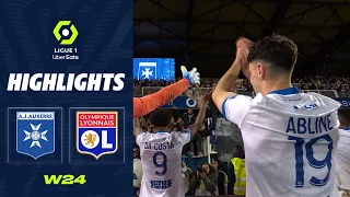 AJ AUXERRE - OLYMPIQUE LYONNAIS (2 - 1) - Highlights - (AJA - OL) / 2022-2023