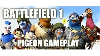 Battlefield 1 Pigeon Gameplay  Must see!