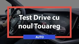 Test Drive VW Touareg R Line de 286CP cu suspensie pneumatică și LED Matrix