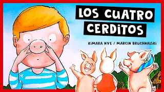 Los Cuatro Cerditos | Cuentos Para Dormir En Español Asombrosos Infantiles