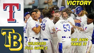 Rangers vs Rays WILD CARD [FULL GAME] October 04, 2023 | MLB Highlights | MLB Season 2023