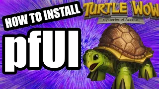 2023 How to Install Turtle WoW's *MUST HAVE* AddOn! (pfUI)