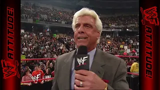 Ric Flair and Mr. McMahon after Royal Rumble | WWF RAW (2002)