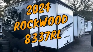 NEW 2024 FOREST RIVER ROCKWOOD SIGNATURE 8337RL TRAVEL TRAILER Dodd RV W/D PREP Walkthrough SOLAR