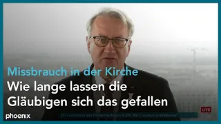 phoenix tagesgespräch mit Matthias Katsch zum Missbrauch in der katholischen Kirche am 20.01.22