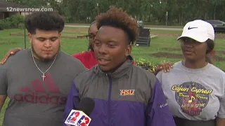 West Brook students gather for vigil for former classmate who would have graduated this year