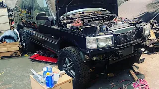 Range Rover P38 M57N Conversion Video 12