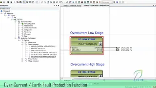 ABB REF615 Overcurrent and Earth fault protection function setting , configuration and testing.