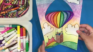 Grade 1 3D Hot Air Balloon