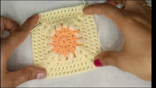 how to crochet square pattern🧶🧶🧶🧶🧶