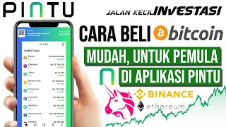 Tutorial Cara Investasi/Beli Bitcoin Untuk Pemula di Aplikasi Pintu | Cryptocurrency Kripto