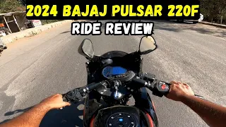 2024 Bajaj Pulsar 220 F Ride Review | Legend Is Back | Price & Mileage