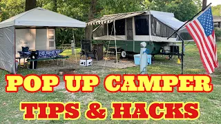 Pop-Up Camper Hacks: Tips, Tricks, and Suggestions for Easy Camping